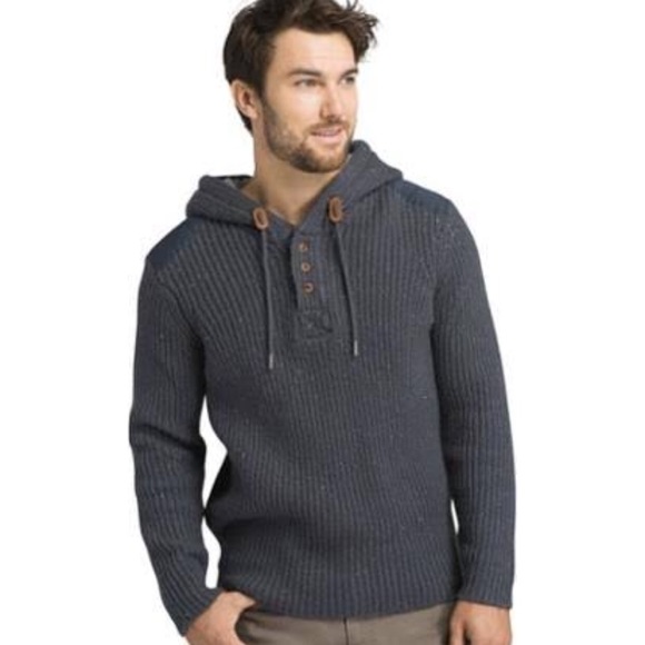 Prana Other - Prana New Hensley Hooded Lambswool Sweater